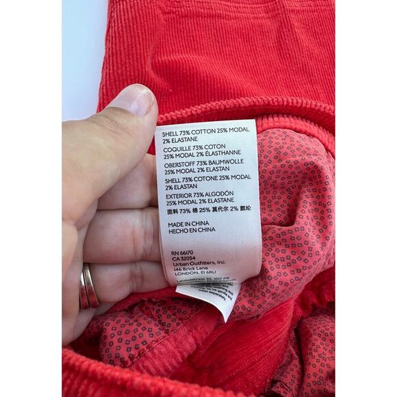 Anthropologie Maeve Curved Corduroy Pants - Picture 9 of 9